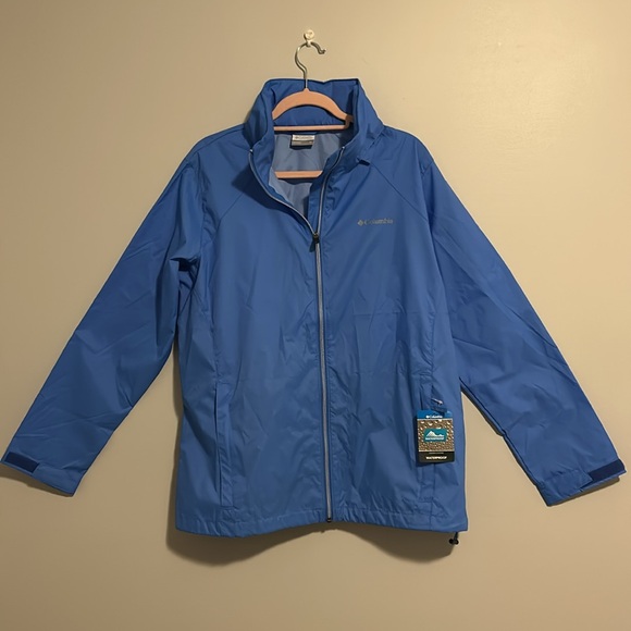 NWT Columbia Switchback III Waterproof Jacket for Ladies - Harbor Blue - 1X - Picture 3 of 12